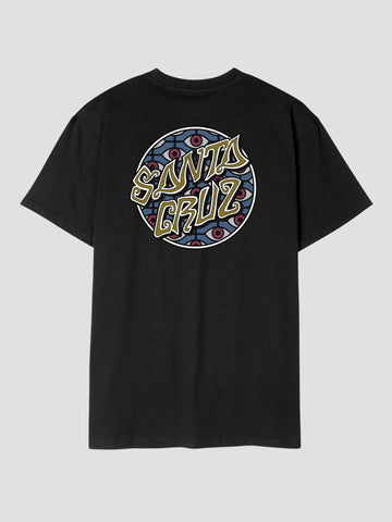 SANTA CRUZ TEE12352BLACK