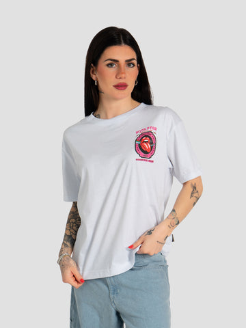 GROOVE SHIRT63ROCKSTAR BIANCO