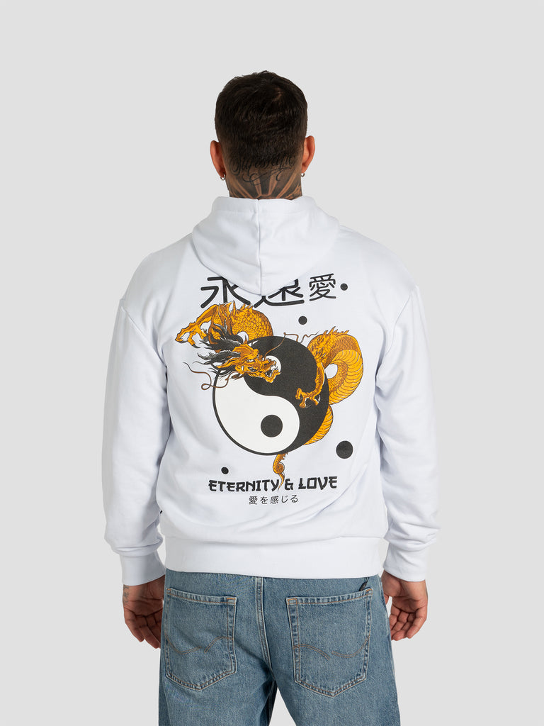 GROOVE SWEAT54DRAGON BIANCO