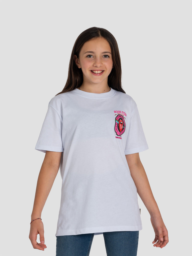 GROOVE SHIRT18ROCKSTAR BIANCO