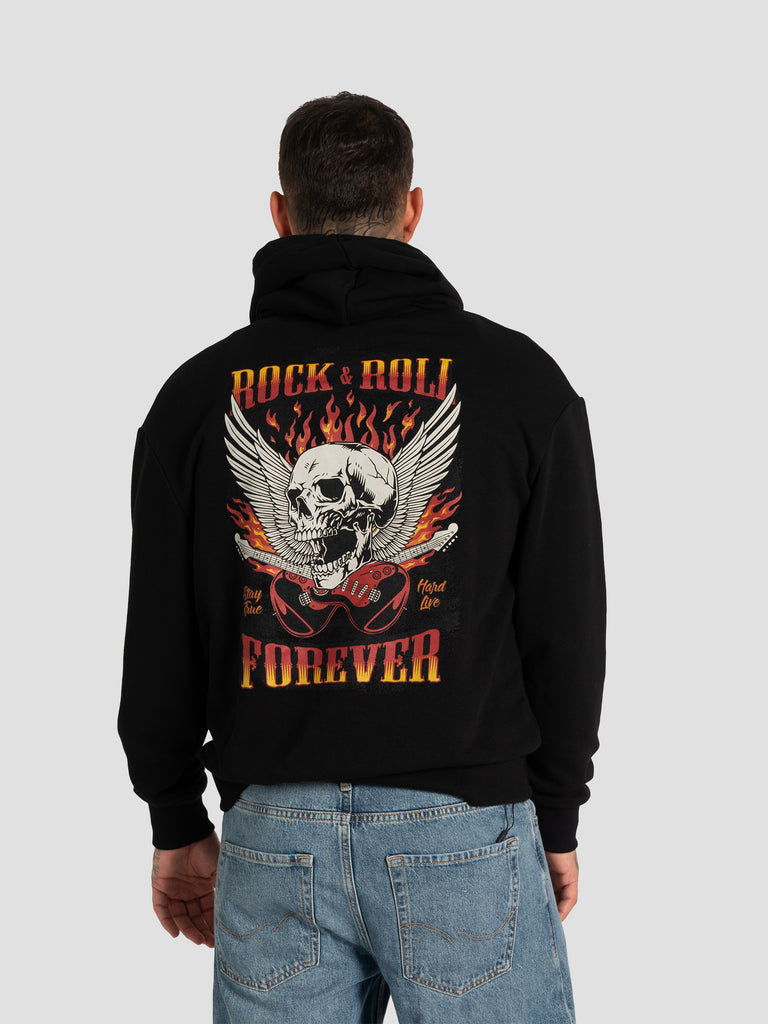 GROOVE SWEAT54SKULL ROCK NERO