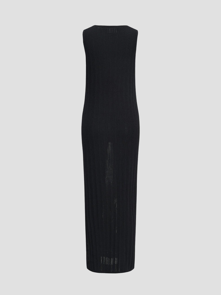 JXZOELLA MAXI DRESS KNIT 12275496 BLACK JJXX 