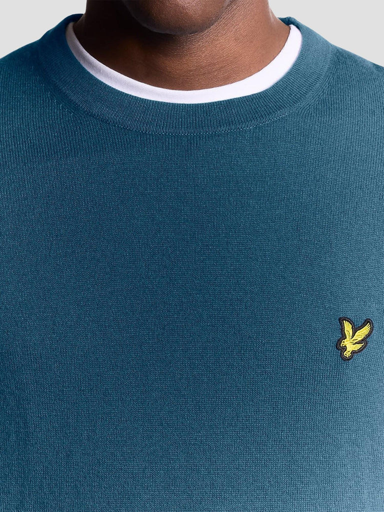 CREW NECK JUMPER KN2110VC X862 LYLE & SCOTT 