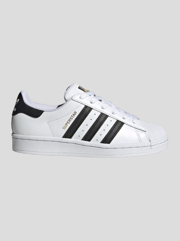 SUPERSTAR J FU7712 WHITE BLACK ADIDAS 