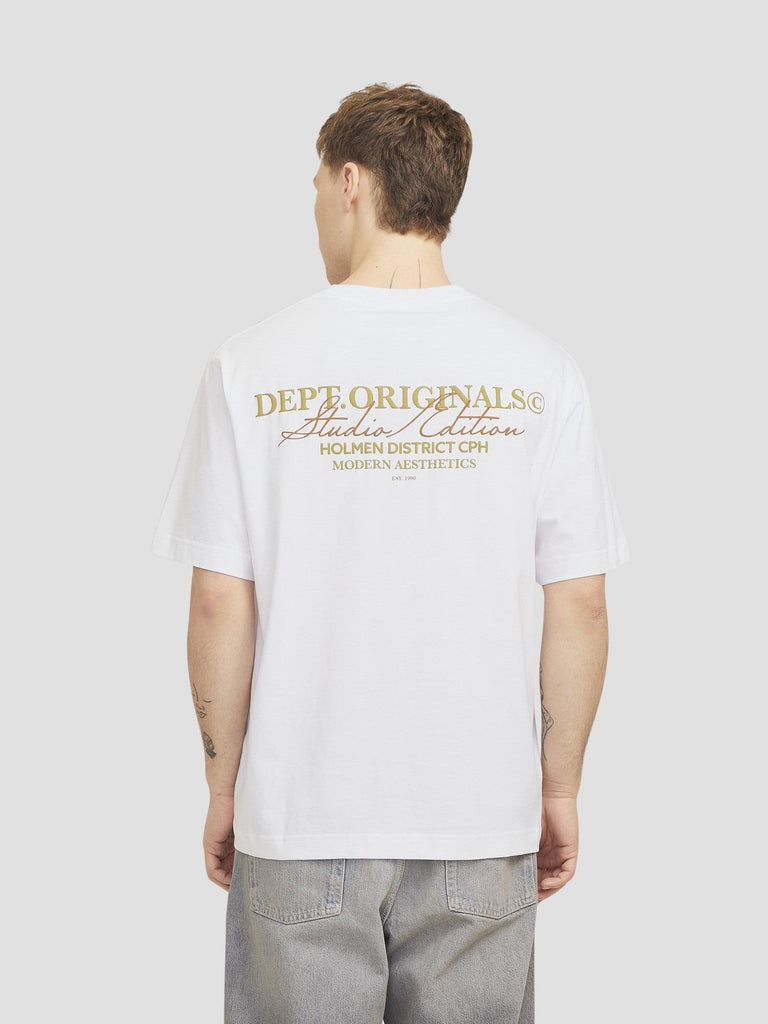 JORISLINGTON TYPE TEE SS CREW NECK 12273640 BRIGHT WHITE JACK&JONES 