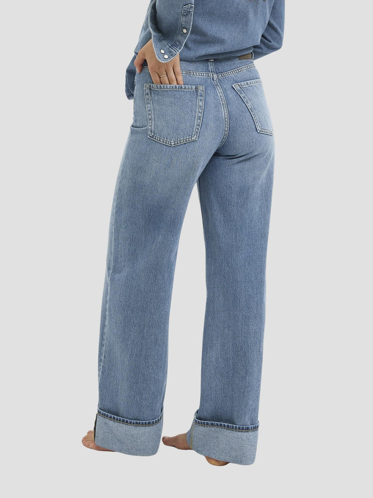 JXTOKYO WIDE FOLD HW JEANS R254 DNM SN 12280183 32 JJXX 