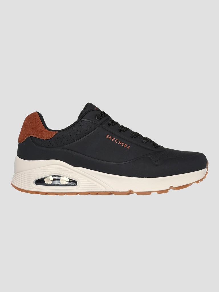 UNO SUITED ON AIR 183004 BLK SKECHERS 