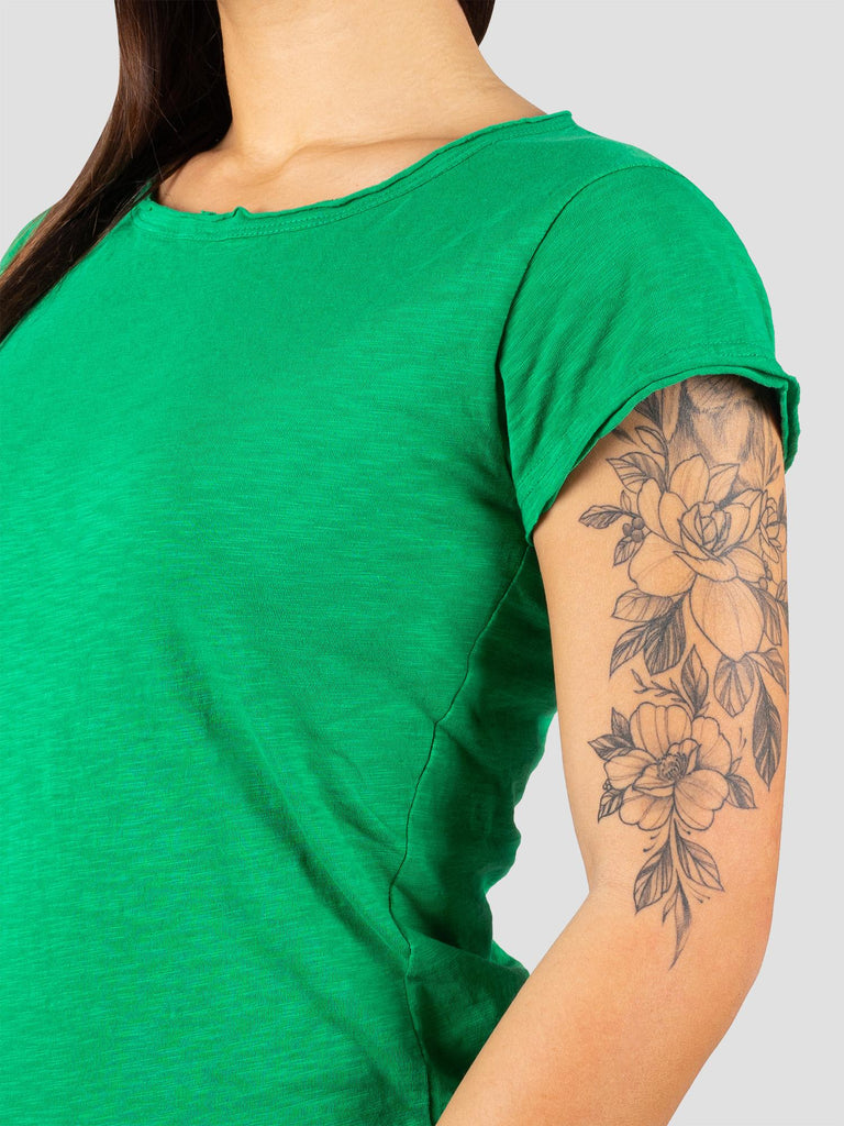 JERSEY FIAMMATA TAGLIO VIVO BARL1W VERDE BANDIERA GROOVE 