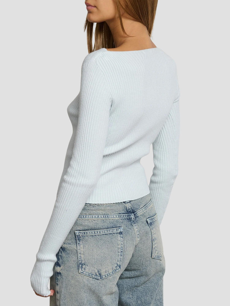 MAGLIA MANICA LUNGA A COSTINE PANCHINA-NEW252 SKY SUITE BENEDICT 