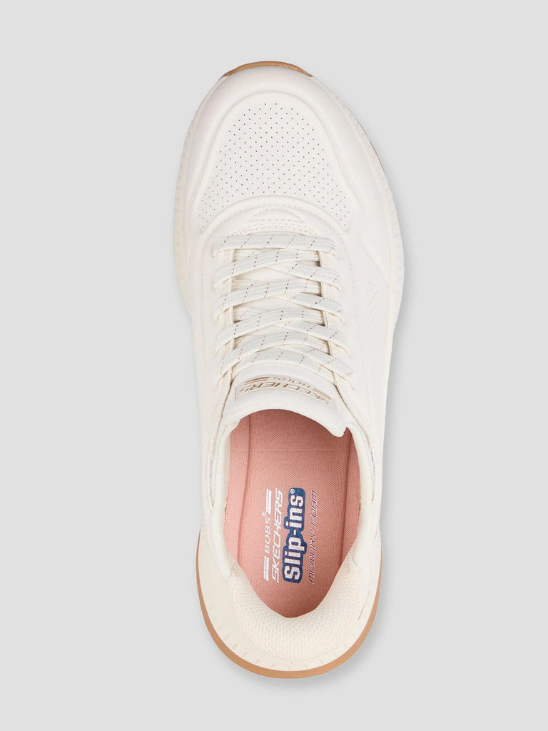 BOBS SQUAD 4 KEY LOOK 117740 WHT SKECHERS 