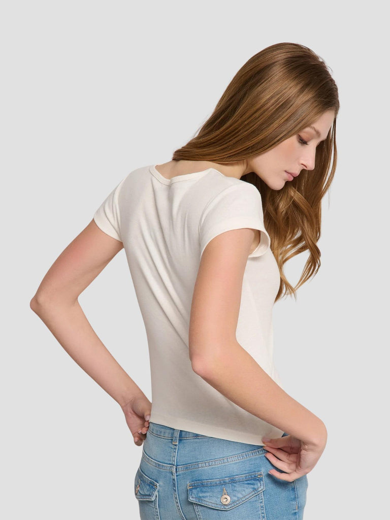 TSHIRT CON BOTTONI GANGSTA251 OFFWHITE SUITE BENEDICT 