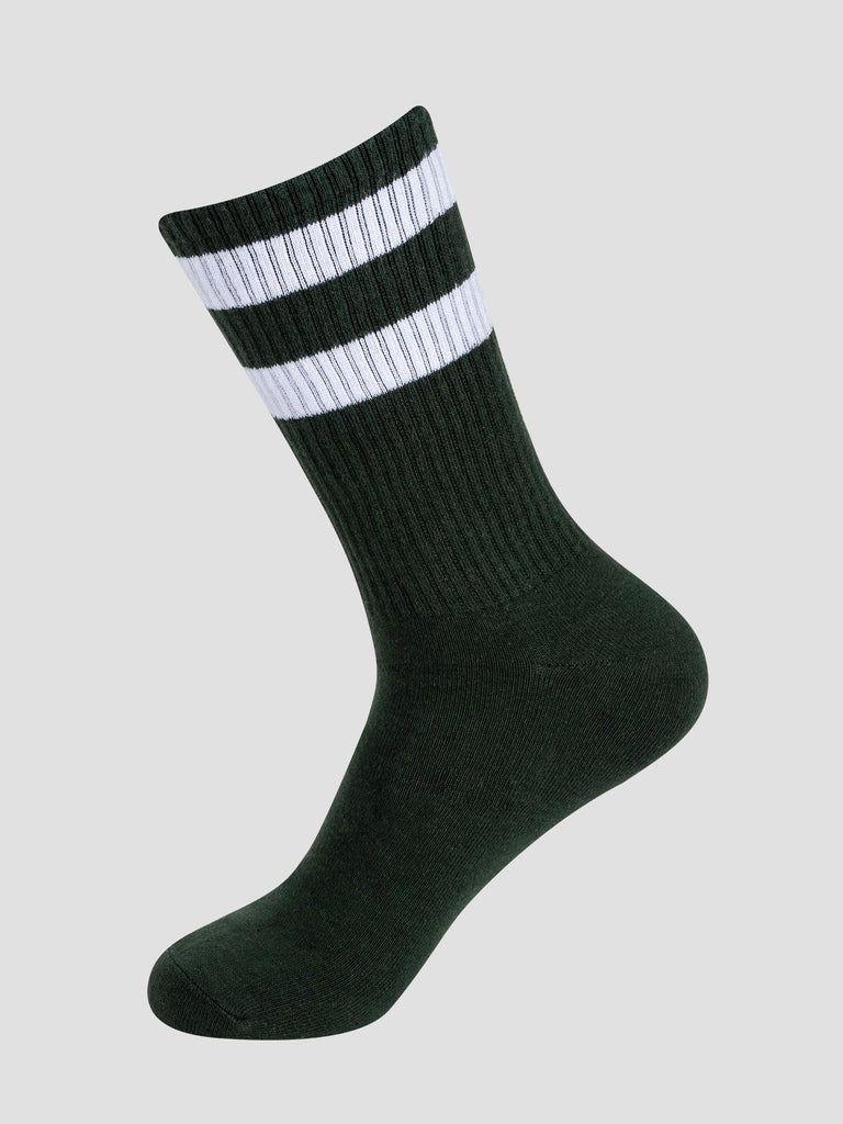 CREW SOCKS GRO1015 GREEN PINE GROOVE 