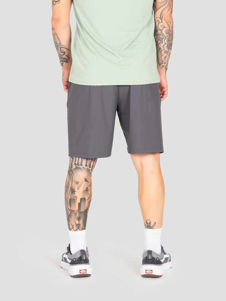 SPORT SHORT QUICKDRY TECHSHORT001 GREY GROOVE 