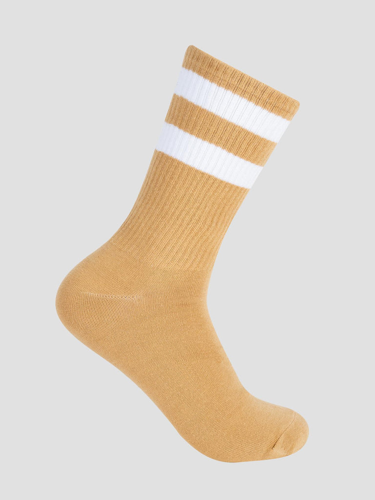 CREW SOCKS GRO1015 BEIGE GROOVE 