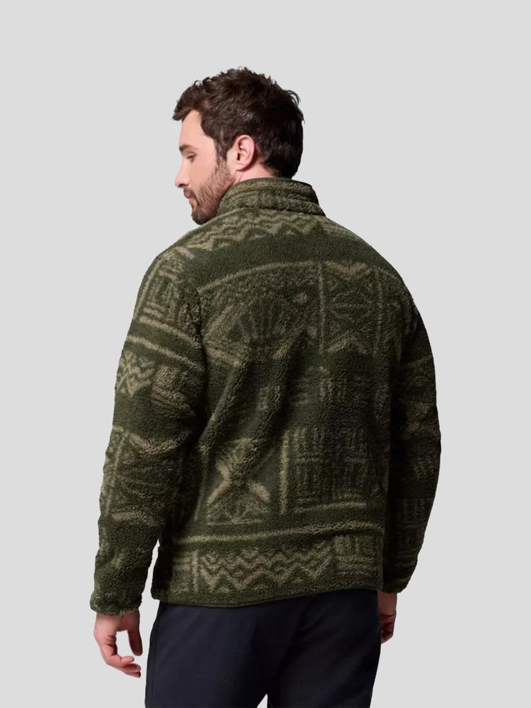 RUGGED RIDGE HIGH PILE HALF ZIP 2135471 366 COLUMBIA 