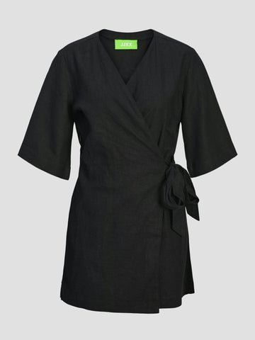 JXBREEZE SUMMER 3/4 PLAYSUIT WVN 12269721 BLACK JJXX 