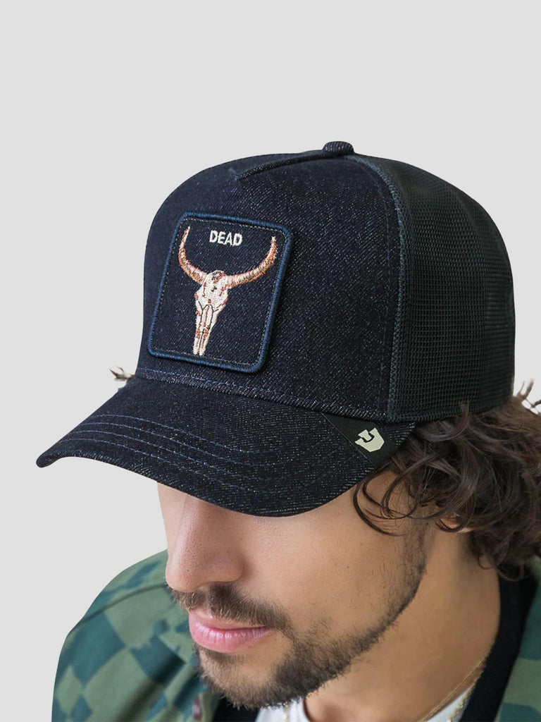 ANIMAL SERIES DEAD DARK DENIM GOORIN 