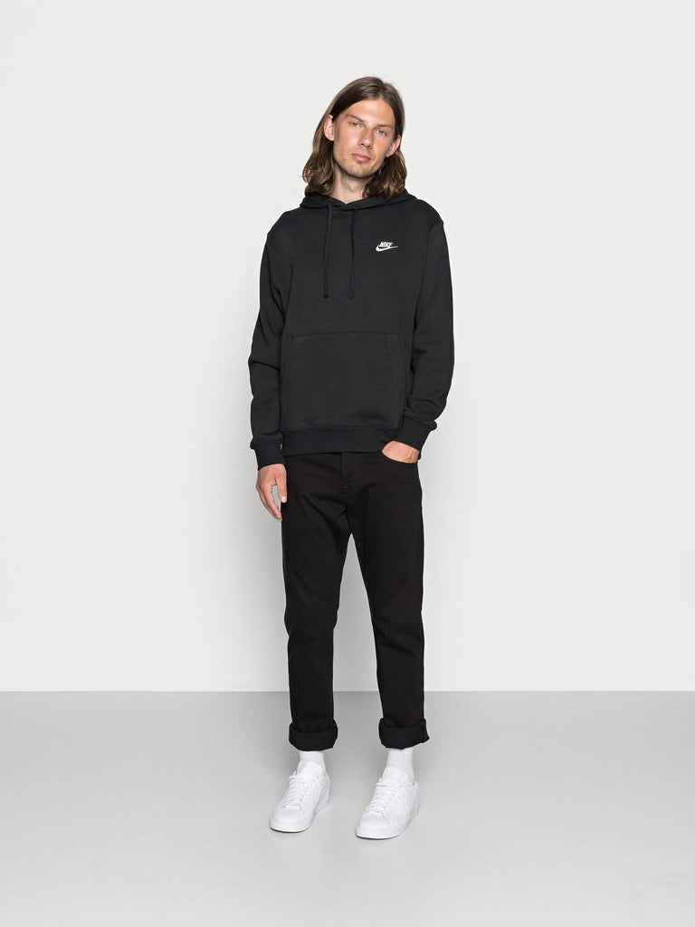 CLUB HOODIE BRUSHED BV2654 010 NIKE 