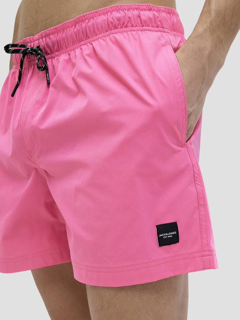 JPSTMAUI JJSWIM SOLID AKM SN 12272776 FANDANGO PINK JACK&JONES 