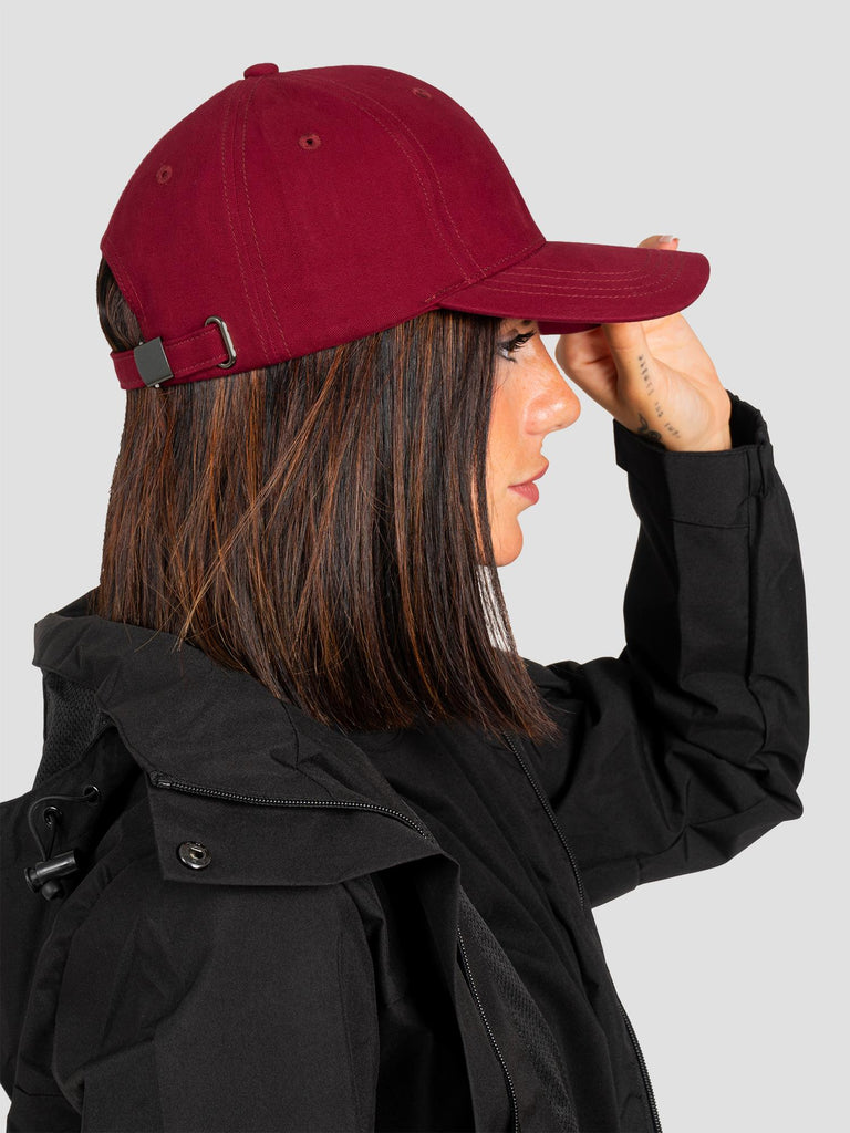 BASEBALL CAPS CAP001 BURGUNDY GROOVE 