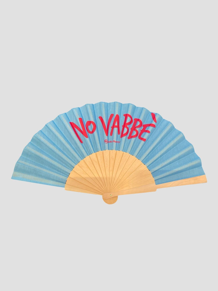 FOLDING FAN BAMBOO RIBS P0409 VB NO VABBE PIU' FORTY 