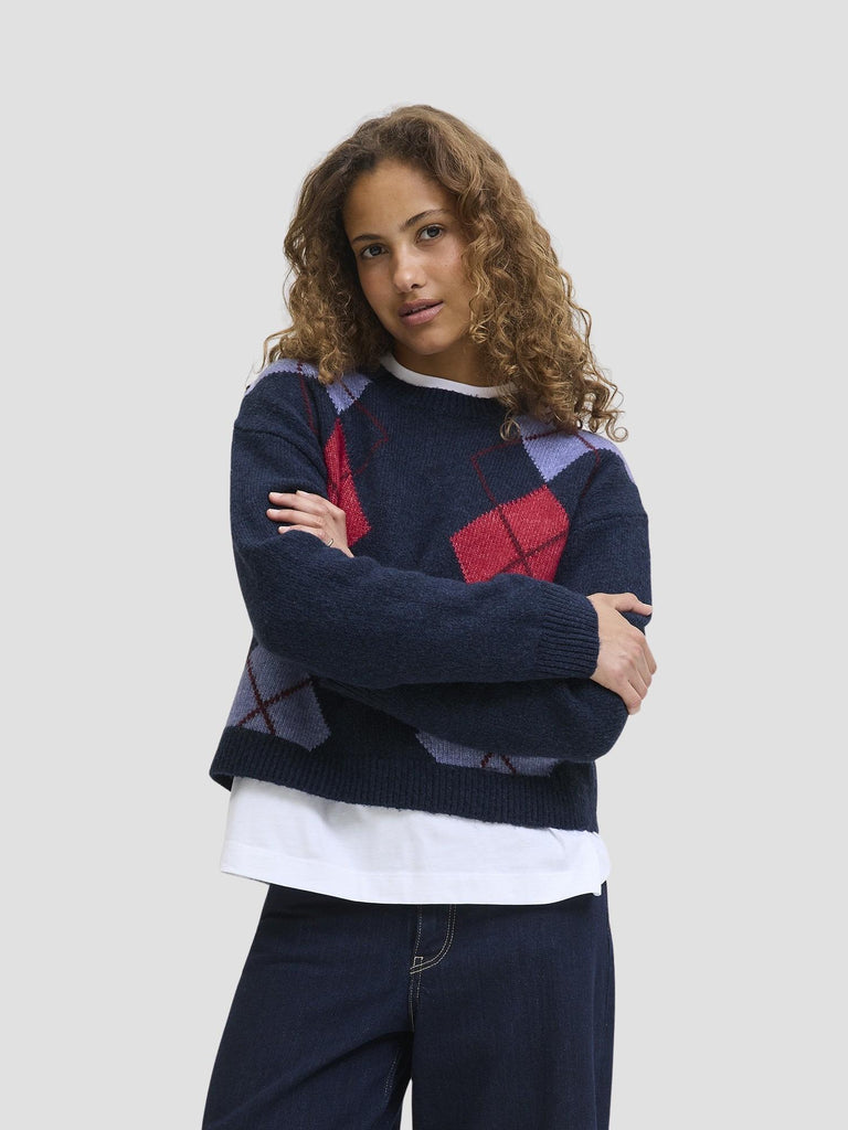 JXHARVI CREW NECK KNIT 12281930 NAVAL ACADEMY JJXX 