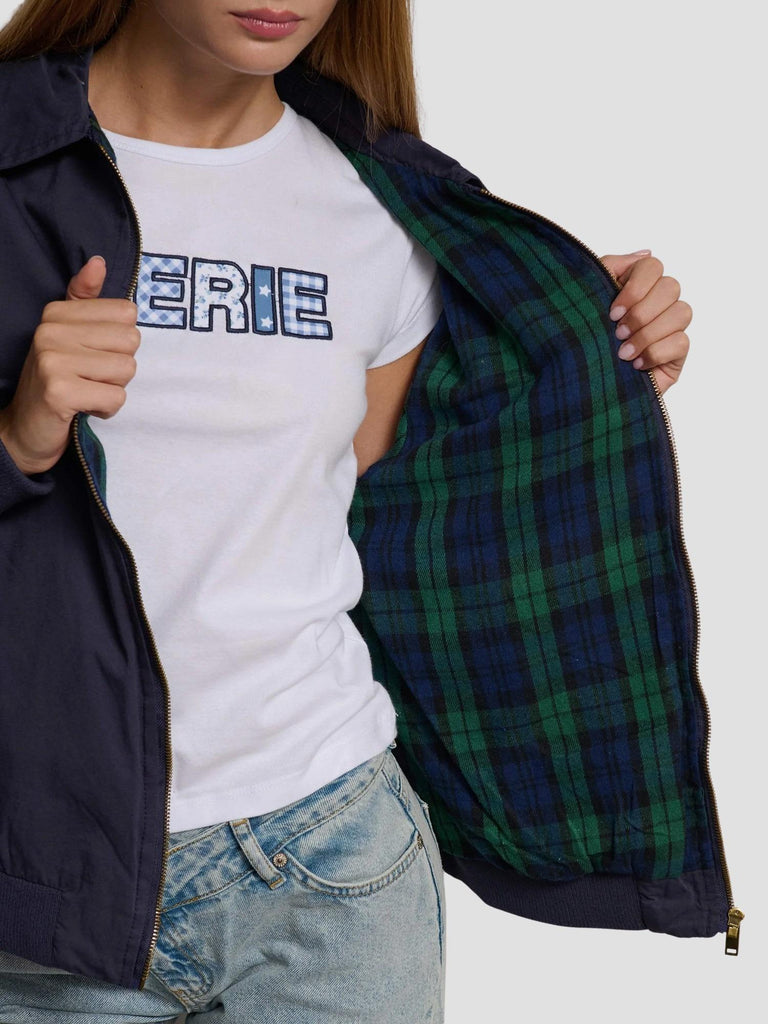 GIACCA BOMBER OKAY DK NAVY SUITE BENEDICT 