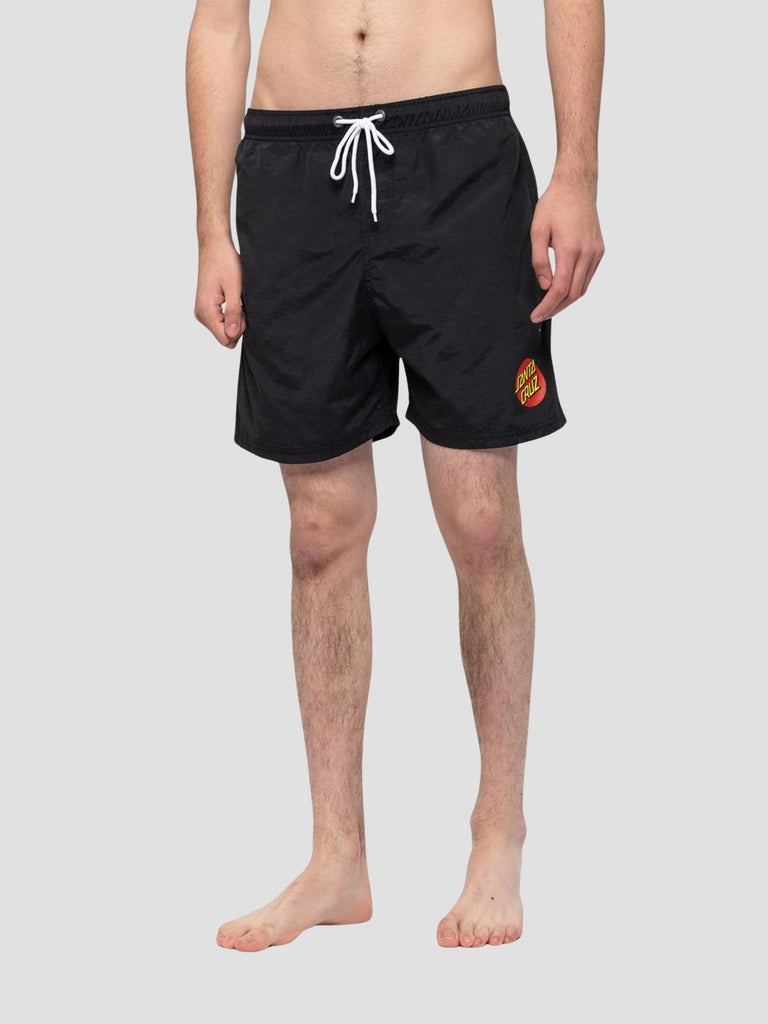 CLASSIC DOT SWIMSHORT SHR4680 BLACK SANTA CRUZ 