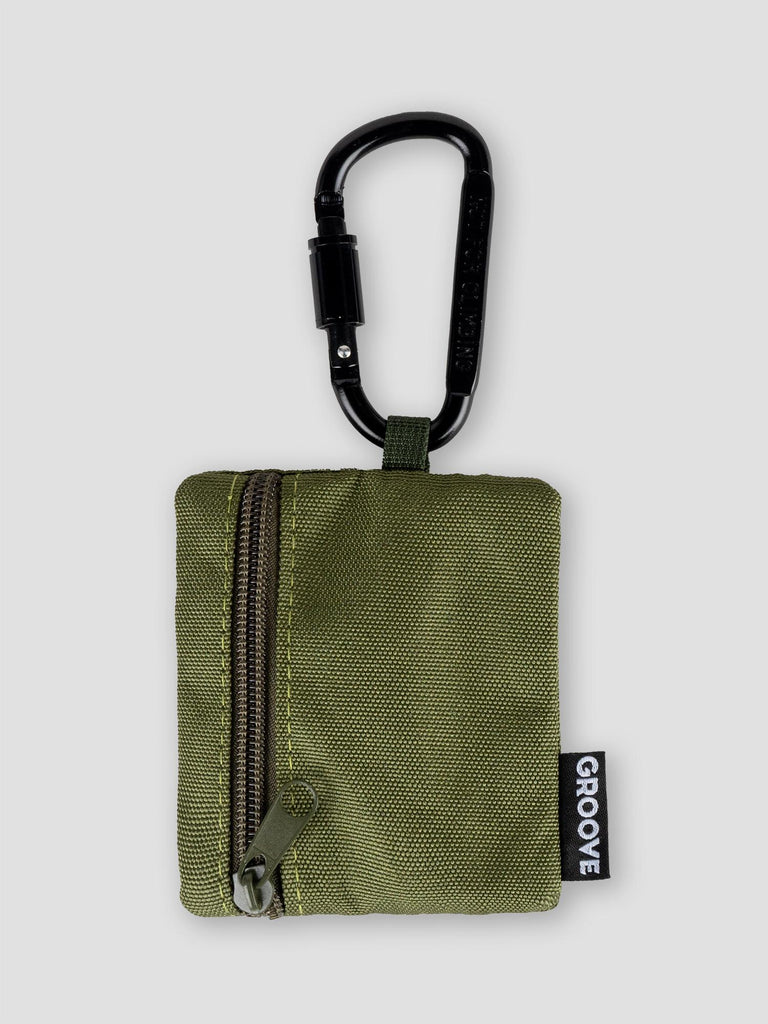 PORTAMONETE CON MOSCHETTONE GRO7022 GREEN GROOVE 