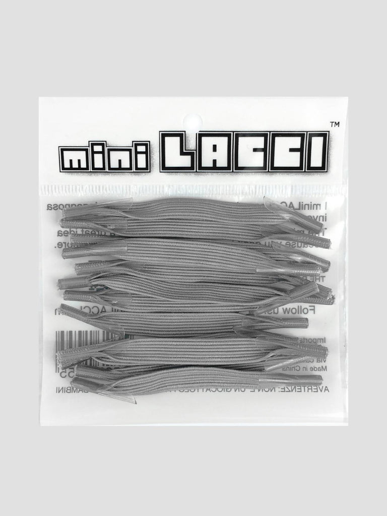 ELASTICI COLORATI ML-11 GRIGIO MINI LACCI 