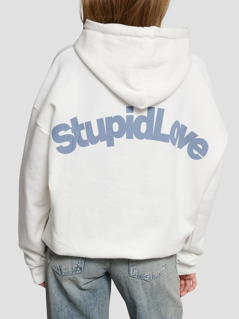 FELPA OVERSIZE STAMPA KEIRA-STUPID OFFWHITE SUITE BENEDICT 