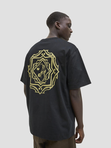 JORPAROS EASTER SKETCH TEE SS CREW N LN 12273171 BLACK JACK&JONES 