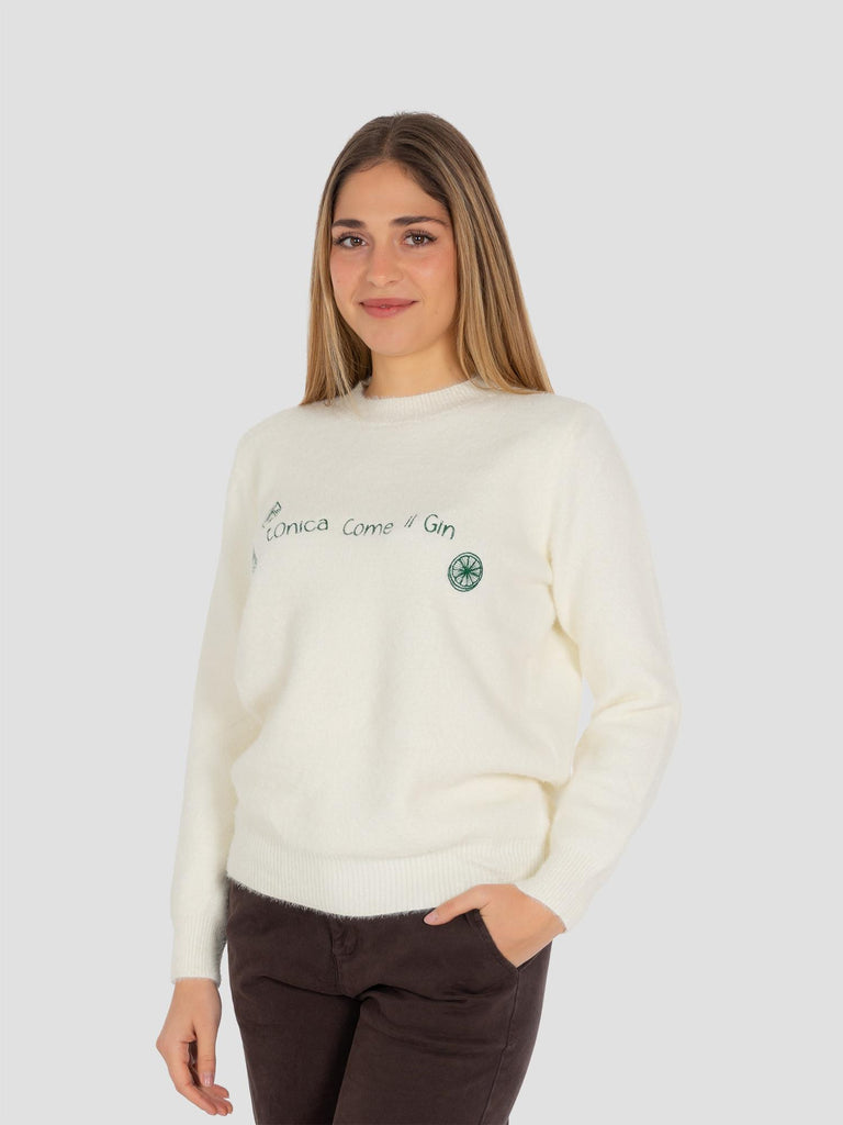 TONICA COME IL GIN KNIT021W PANNA GROOVE 