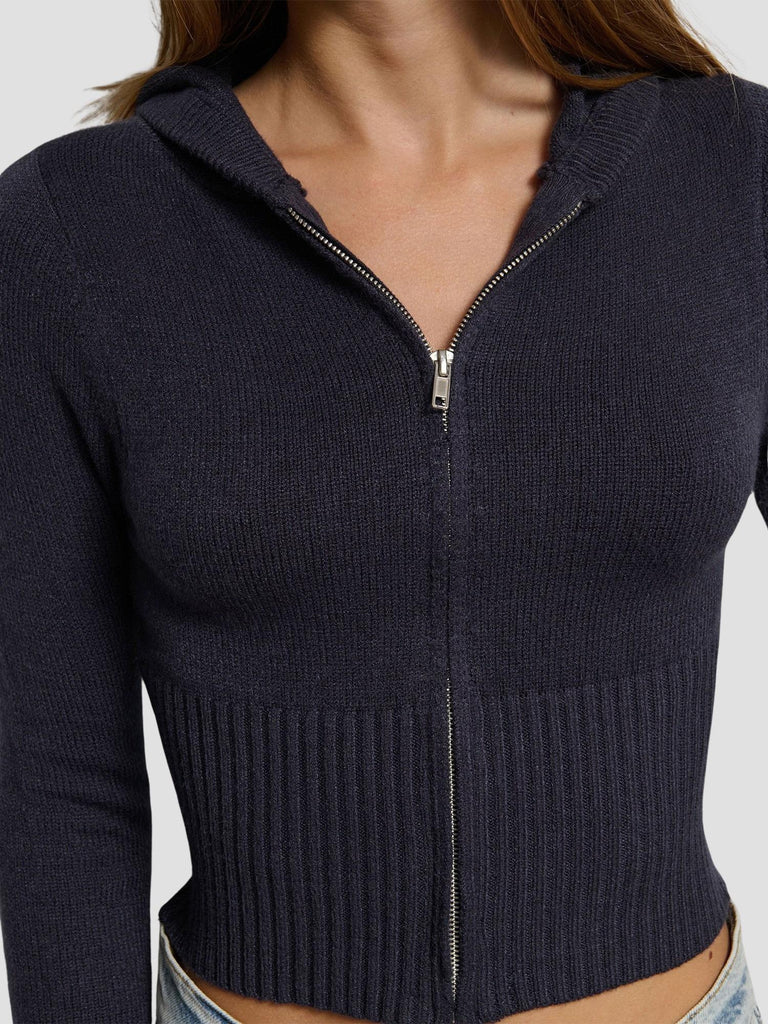 CARDIGAN CON ZIP POPPY-NEW MIDNIGHT SUITE BENEDICT 