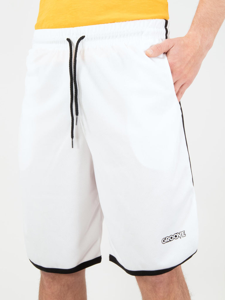 BEACH SHORT BARL2 BIANCO GROOVE 