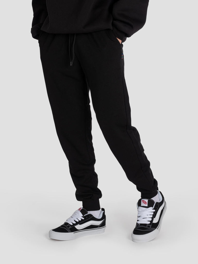 GROOVE PANTALONE TUTA JOGGER PESO MEDIO BARL403 NERO GROOVE 
