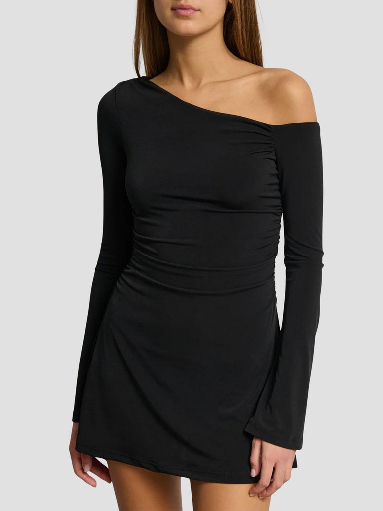 ABITO MANICA LUNGA IN JERSEY VAXA NERO SUITE BENEDICT 