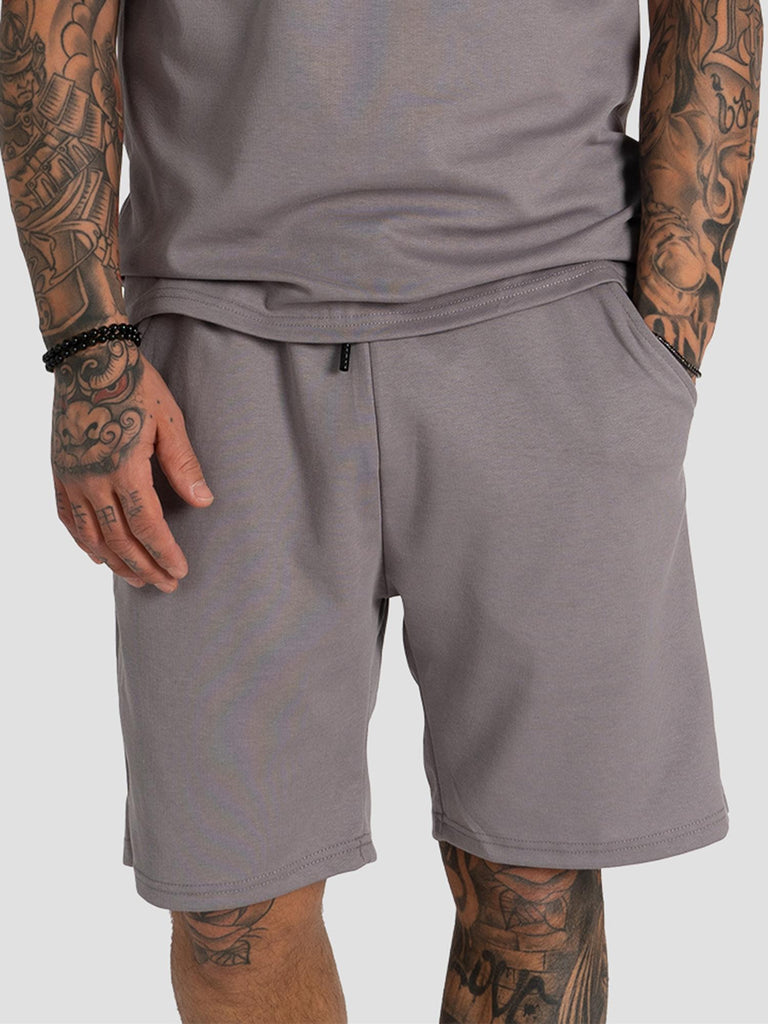 HEAVY JERSEY SHORT SHORT002 GREY 20 GROOVE 