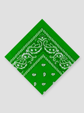 CLASSIC BANDANA BAN01 LIGHT GREEN GROOVE 