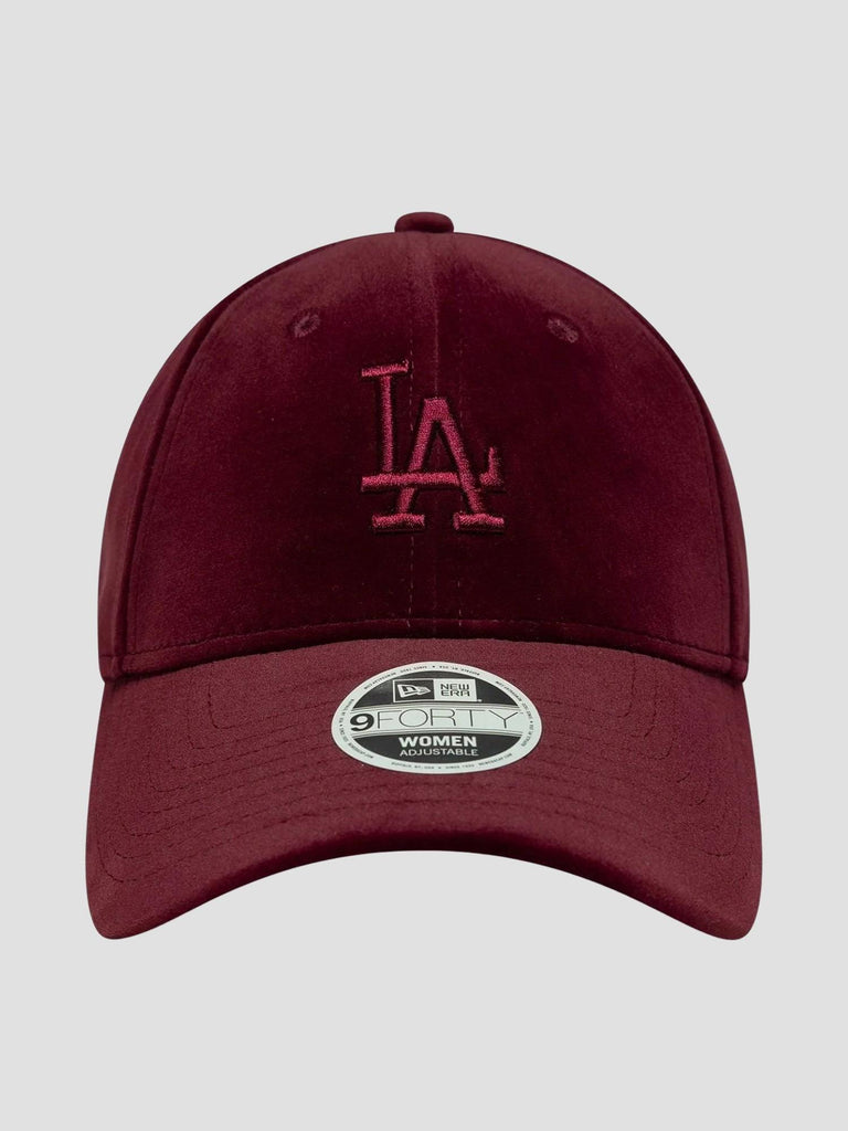 FEMALE VELOUR 9FORTY 60758961 DARK RED NEW ERA 