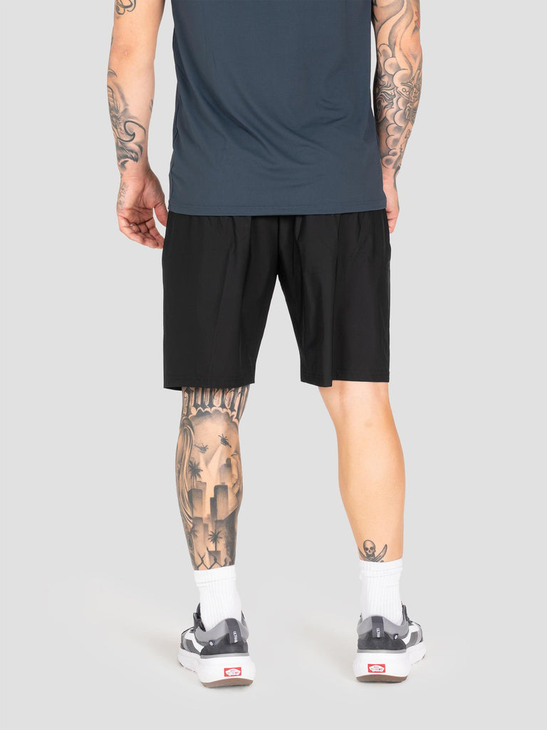 SPORT SHORT QUICKDRY TECHSHORT001 BLACK GROOVE 