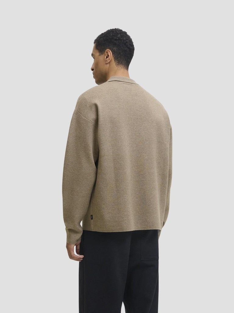 JPRBLABRADFORT KNIT POLO 12285374 BRINDLE JACK&JONES 