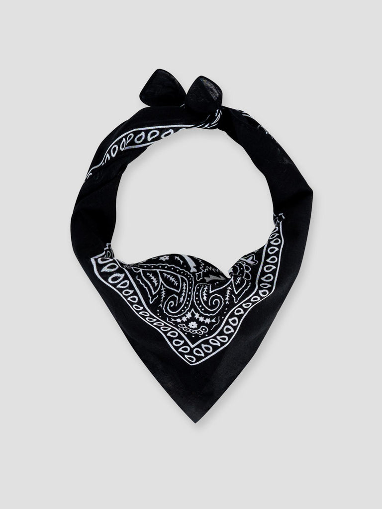CLASSIC BANDANA BAN01 BLACK GROOVE 