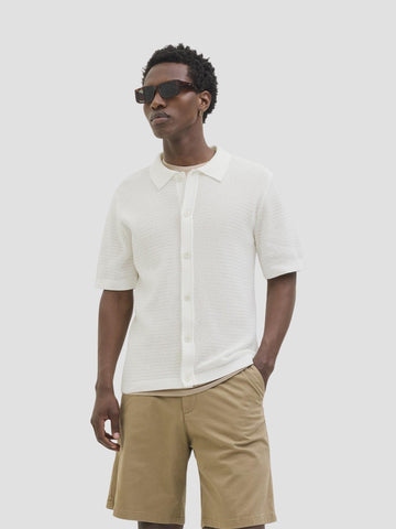 JPRBLAJONES KNIT POLO SS 12278492 CLOUD DANCER JACK&JONES 
