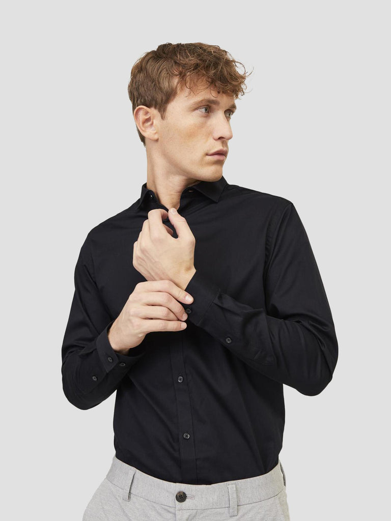 JPRBLACARDIFF SHIRT L/S NOOS 12201905 BLACK JACK&JONES 