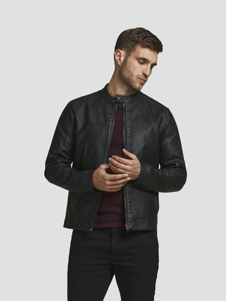 WARNER JACKET NOOS 12182461 BLACK JACK&JONES 