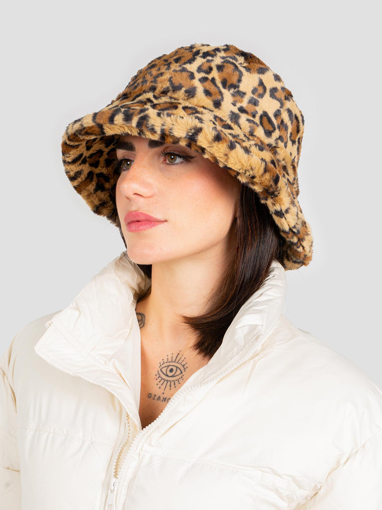 BUCKET ANIMAL CAP008 LEO BEIGE GROOVE 
