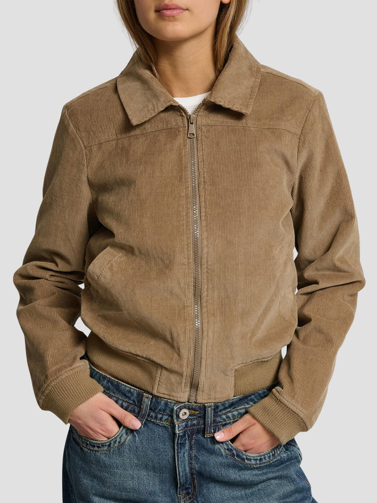 GIACCA BOMBER VELLUTO A COSTE OAXACA252 BEIGE SUITE BENEDICT 