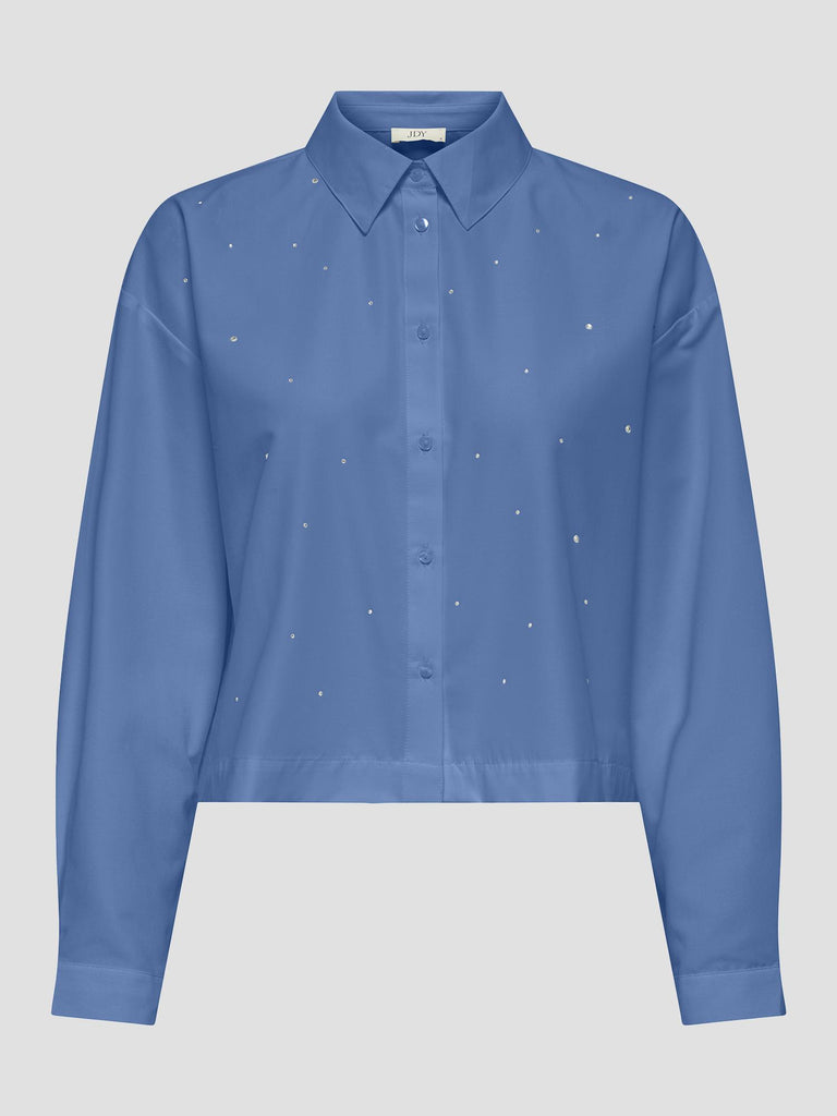 JDYRUBY L/S LOOSE SHORT SHIRT WVN 15353863 EBB AND FLOW JACQUELINE DE YONG 