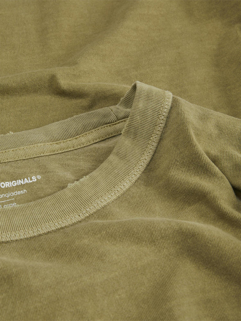 JORPORTO PIGMENT TEE SS CREW NECK 12273180 CEDAR JACK&JONES 